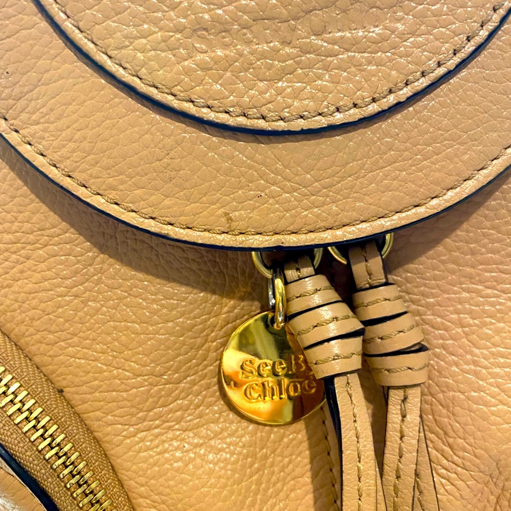 See by Chloe nude backpack